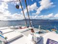 SANDY CINCO Fountaine Pajot Ipanema 58 - foredeck SANDY CINCO Fountaine Pajot Ipanema 58 - foredeck