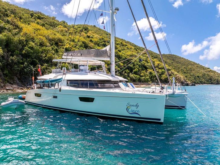 SANDY CINCO Fountaine Pajot Ipanema 58 - profile SANDY CINCO Fountaine Pajot Ipanema 58 - profile