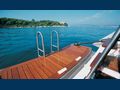 RUNNING ON FAITH - Wally Yachts 30 m,swimming platform