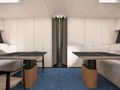 RUNNING ON FAITH - Wally Yachts 30 m,dining,table up RUNNING ON FAITH - Wally Yachts 30 m,dining,table up