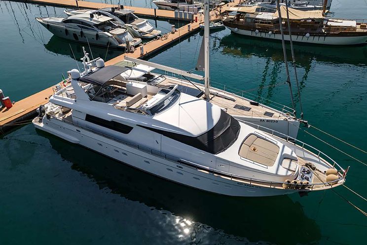 Charter Yacht GOLDEN EAGLE - San Lorenzo 25m - 4 Cabins - Sicily - Naples - Riviera - Corsica - Sardinia