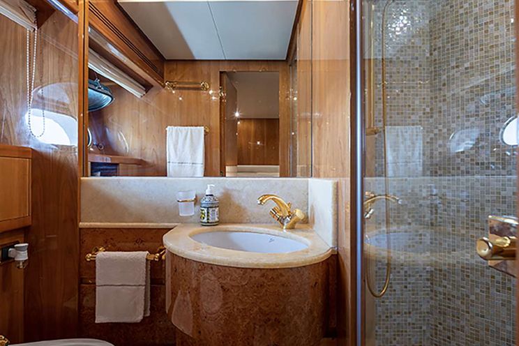 Charter Yacht GOLDEN EAGLE - San Lorenzo 25m - 4 Cabins - Sicily - Naples - Riviera - Corsica - Sardinia