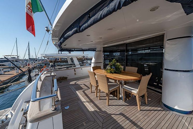 Charter Yacht GOLDEN EAGLE - San Lorenzo 25m - 4 Cabins - Sicily - Naples - Riviera - Corsica - Sardinia