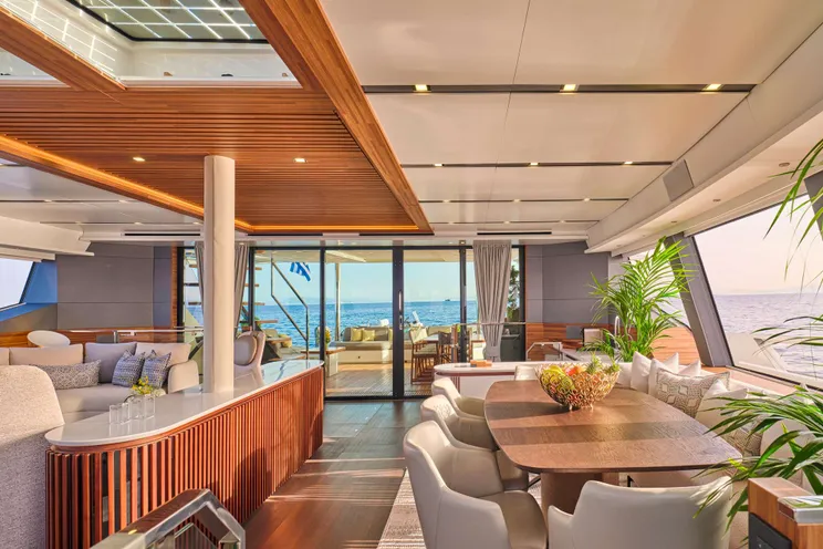 Charter Yacht ALOIA 80 - Fountaine Pajot Thira 80 - 5 Cabins - Athens - Mykonos - Paros - Cyclades - Greece