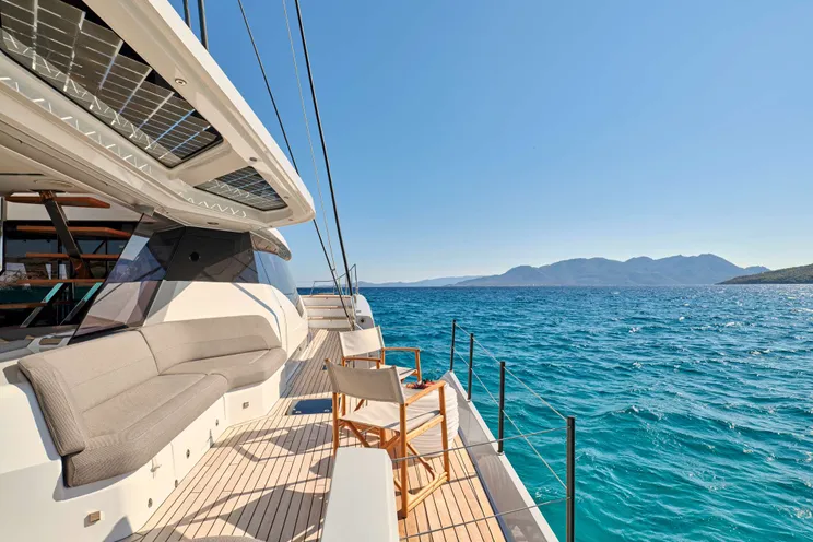 Charter Yacht ALOIA 80 - Fountaine Pajot Thira 80 - 5 Cabins - Athens - Mykonos - Paros - Cyclades - Greece