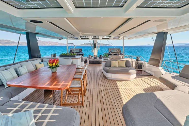 Charter Yacht ALOIA 80 - Fountaine Pajot Thira 80 - 5 Cabins - Athens - Mykonos - Paros - Cyclades - Greece