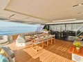 ALOIA 80 Fountaine Pajot Thira 80 - aft deck dining area ALOIA 80 Fountaine Pajot Thira 80 - aft deck dining area