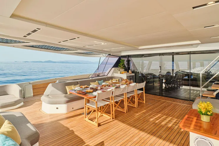 Charter Yacht ALOIA 80 - Fountaine Pajot Thira 80 - 5 Cabins - Athens - Mykonos - Paros - Cyclades - Greece