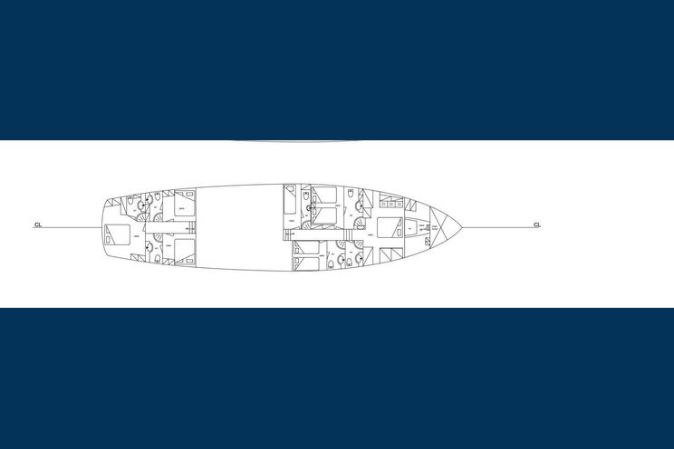 Layout for ENTRE CIELOS - SU Marine 104, sailing yacht layout