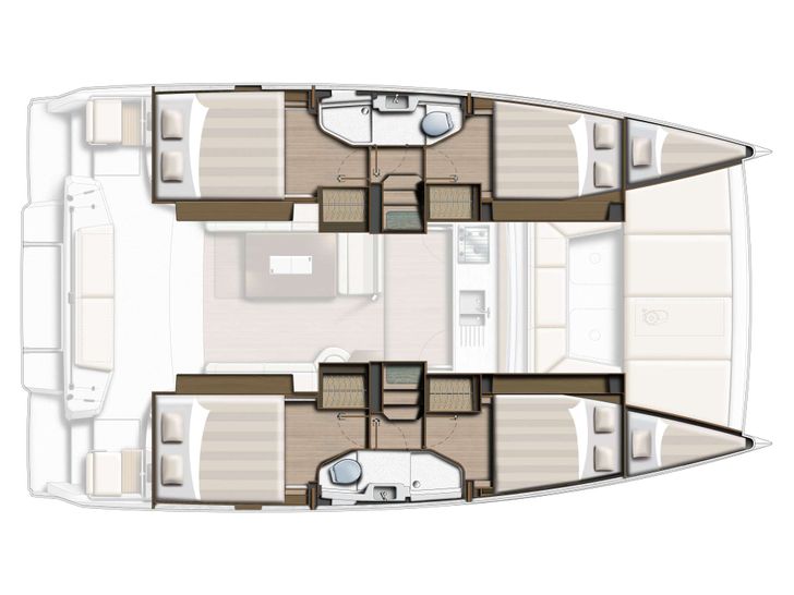 DORTOKA - Bali Catsmart,catamaran yacht layout DORTOKA - Bali Catsmart,catamaran yacht layout