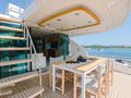 JOLIDOR - Fairline Squadron 73 ft.,aft deck JOLIDOR - Fairline Squadron 73 ft.,aft deck