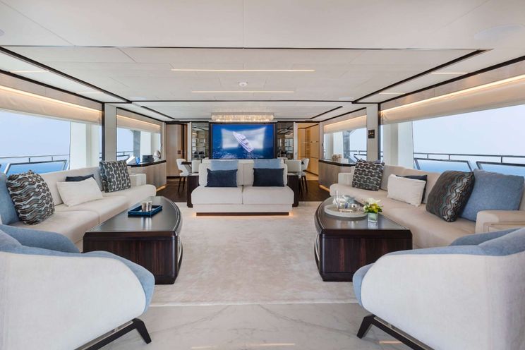 Charter Yacht ROCKET ONE - Gulf Craft Majesty 121 ft - 6 Cabins - Monaco - French Riviera - Corsica - Naples - Sicily - Sardinia - Bahamas - British Virgin Islands - Caribbean