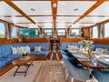 SMART SPIRIT Custom Gulet 25m - saloon lounge and dining area SMART SPIRIT Custom Gulet 25m - saloon lounge and dining area