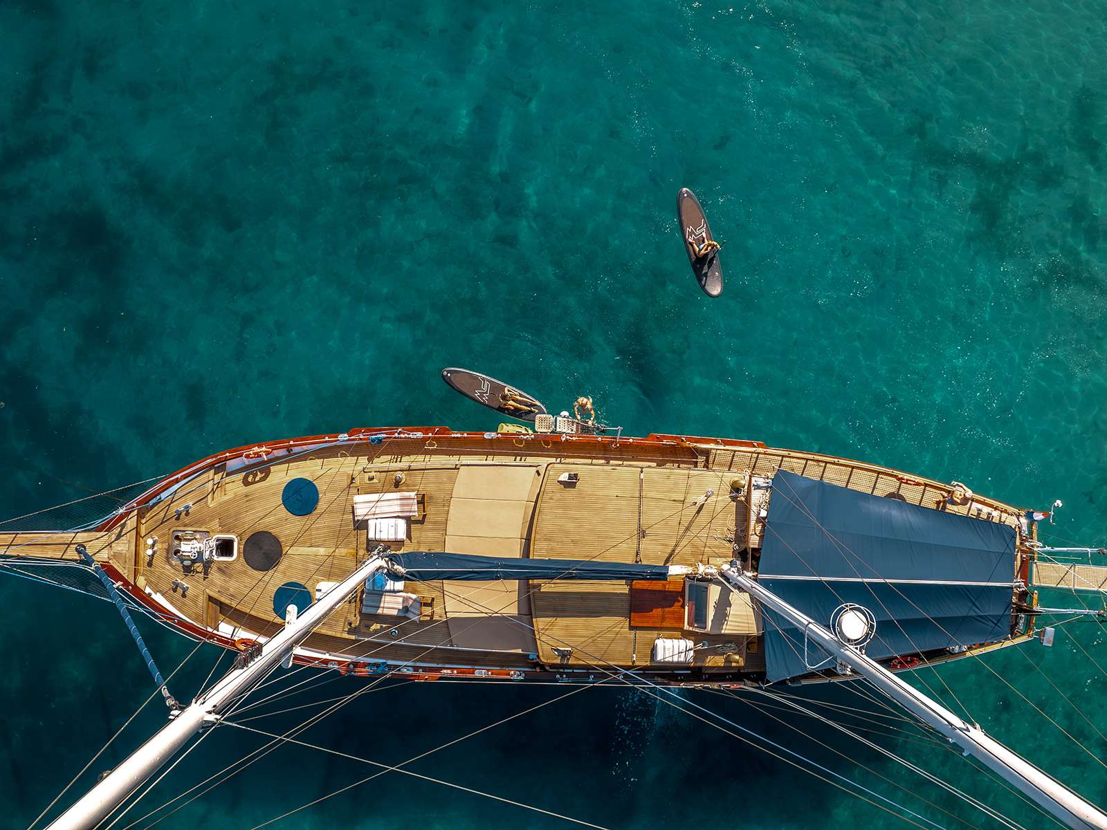SMART SPIRIT Custom Gulet 25m - top shot