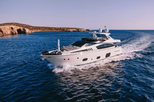 D&D - Ferretti 800 - 4 Cabins - Athens - Mykonos - Paros - Cyclades - Greece D&D - Ferretti 800 - 4 Cabins - Athens - Mykonos - Paros - Cyclades - Greece