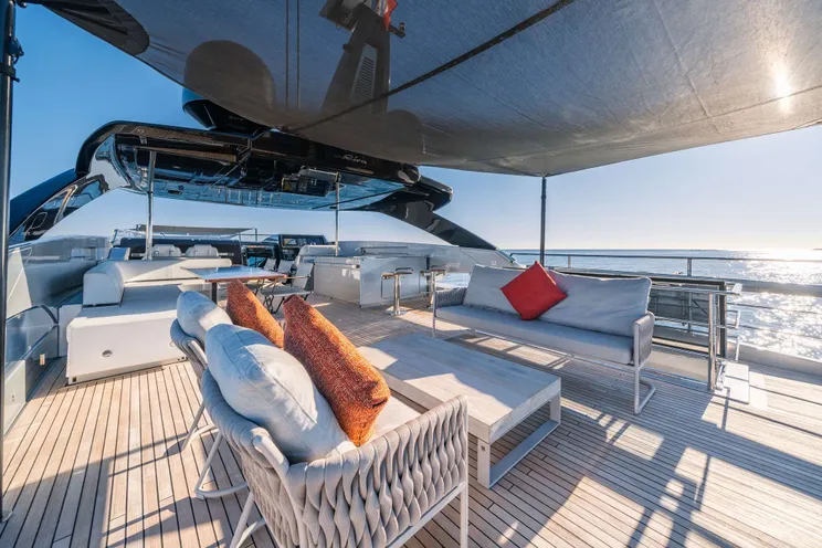 Charter Yacht HP6 - Riva Corsaro 100 - 5 Cabins - Palma - Mallorca - Ibiza - Balearics - Spain