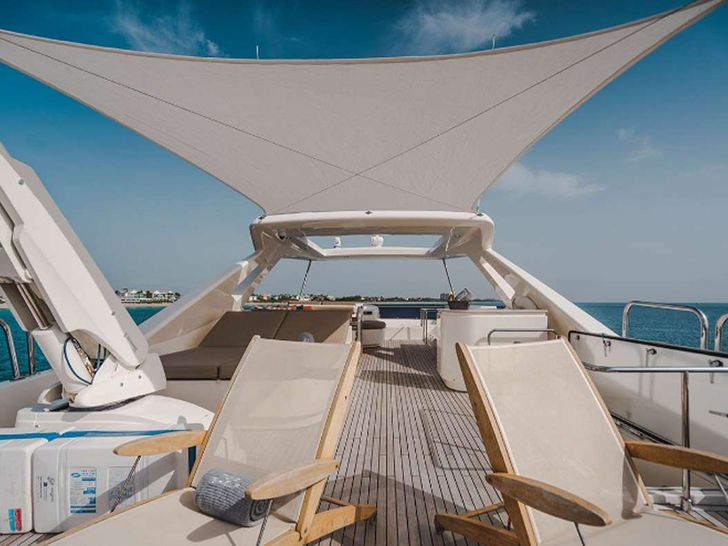 HOYA SAXA Ferretti 850 Crewed Motor Yacht Flybridge HOYA SAXA Ferretti 850 Crewed Motor Yacht Flybridge