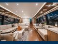 HOYA SAXA Ferretti 850 Crewed Motor Yacht Saloon
