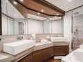 HOYA SAXA Ferretti 850 Crewed Motor Yacht Master Bathroom