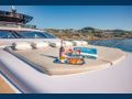 BACCARAT Amer Cento Quad Crewed Motor Yacht Sun beds in the bow