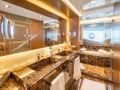 BACCARAT Amer Cento Quad Crewed Motor Yacht Master bathroom BACCARAT Amer Cento Quad Crewed Motor Yacht Master bathroom