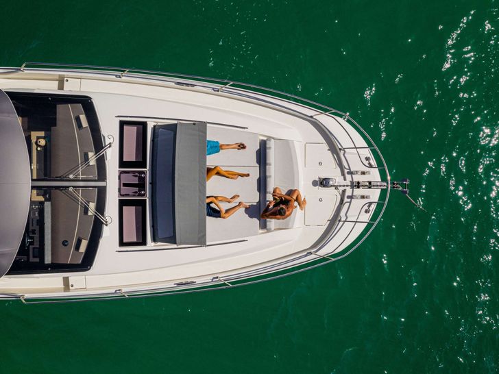 BAZINGA Prestige 690 Crewed Motor Yacht Sun Deck BAZINGA Prestige 690 Crewed Motor Yacht Sun Deck