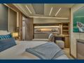 BAZINGA Prestige 690 Crewed Motor Yacht VIP Cabin