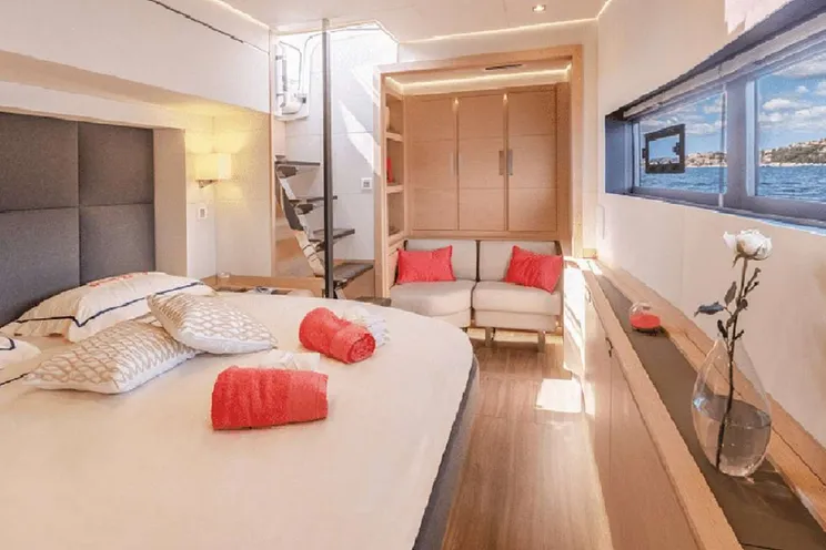 Charter Yacht LOOMA - Fountaine Pajot Alegria 67 - 4 Cabins - Porto Cervo - La Maddalena - Sardinia - Italy