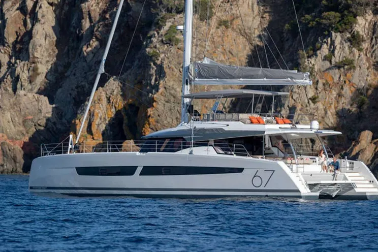 Charter Yacht LOOMA - Fountaine Pajot Alegria 67 - 4 Cabins - Porto Cervo - La Maddalena - Sardinia - Italy