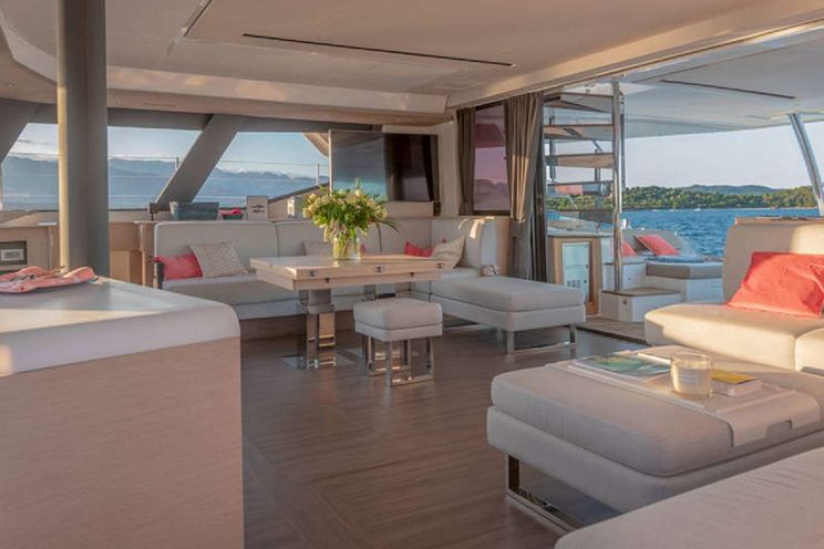 Charter Yacht LOOMA - Fountaine Pajot Alegria 67 - 4 Cabins - Porto Cervo - La Maddalena - Sardinia - Italy
