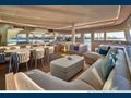 KAJIKIA Lagoon Seventy 7 Luxury Crewed Catamaran Salon Sofas