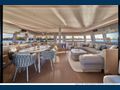 KAJIKIA Lagoon Seventy 7 Luxury Crewed Catamaran Salon Dining