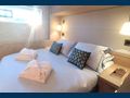 KAJIKIA Lagoon Seventy 7 Luxury Crewed Catamaran VIP cabin - Aft Starboard