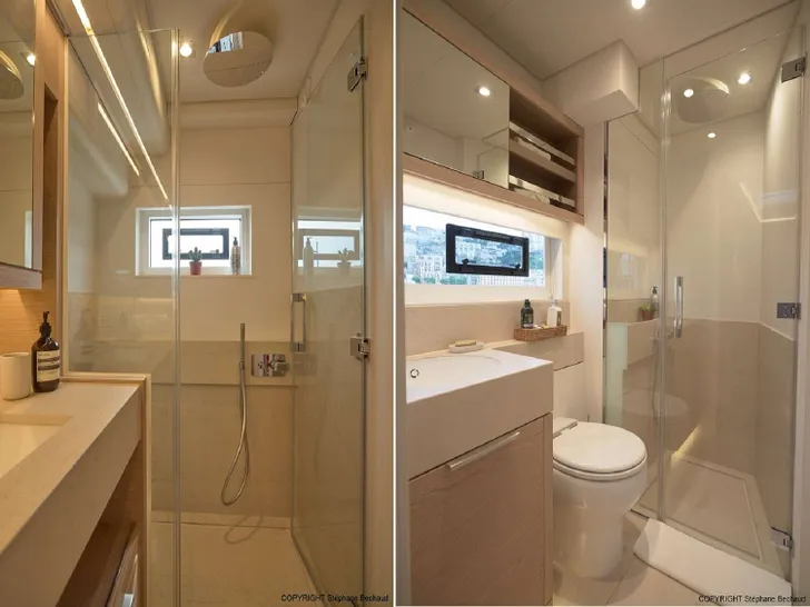 KAJIKIA Lagoon Seventy 7 - VIP cabin 2 bathroom KAJIKIA Lagoon Seventy 7 - VIP cabin 2 bathroom