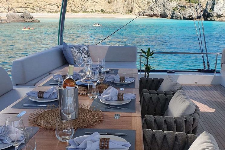 Charter Yacht KAJIKIA - Lagoon Seventy 7 - 4 Cabins - Olbia - Porto Cervo - La Maddalena - Sardinia - Italy