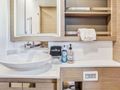 INDULGENCE Fountaine Pajot Alegria 67 - VIP cabin 2 bathroom INDULGENCE Fountaine Pajot Alegria 67 - VIP cabin 2 bathroom
