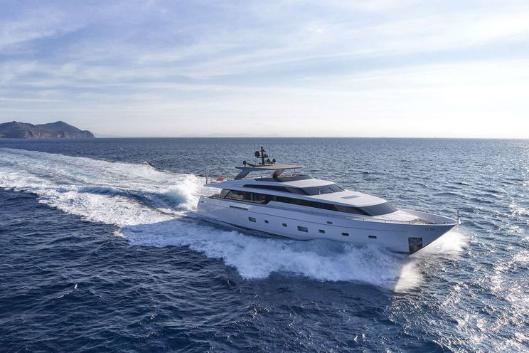 Charter Yacht RARE DIAMOND - Sanlorenzo 106 - 5 Cabins - Athens - Mykonos - Paros