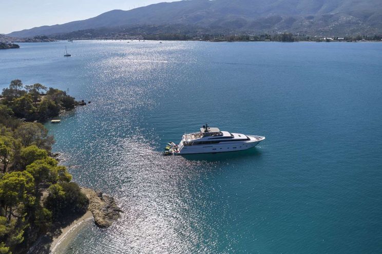 Charter Yacht RARE DIAMOND - Sanlorenzo 106 - 5 Cabins - Athens - Mykonos - Paros