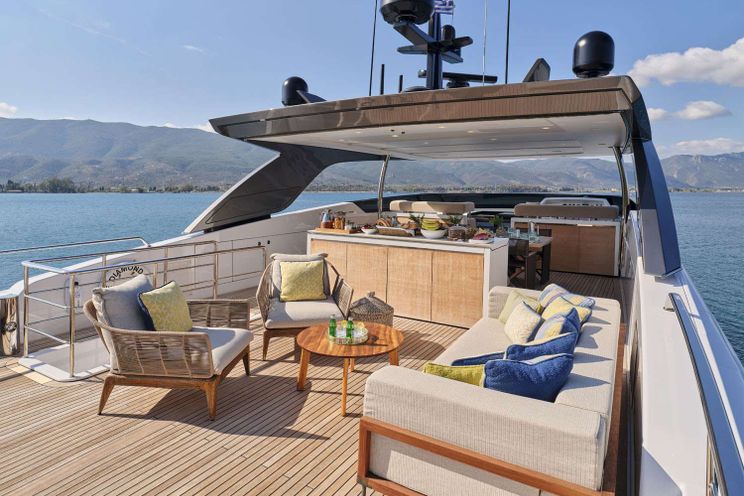 Charter Yacht RARE DIAMOND - Sanlorenzo 106 - 5 Cabins - Athens - Mykonos - Paros