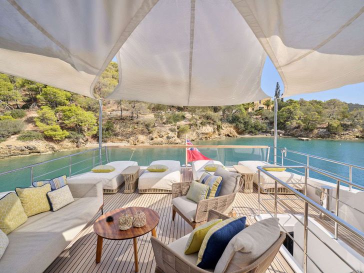 Sanlorenzo Crewed Motor Yacht RARE DIAMOND Upper Deck Sanlorenzo Crewed Motor Yacht RARE DIAMOND Upper Deck