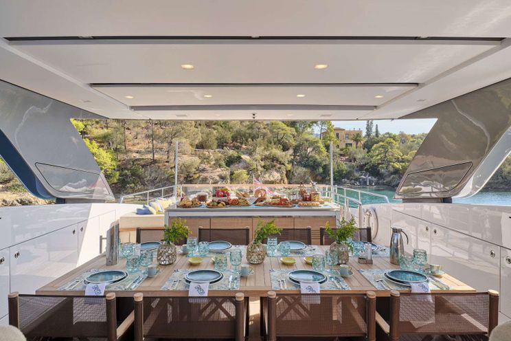 Charter Yacht RARE DIAMOND - Sanlorenzo 106 - 5 Cabins - Athens - Mykonos - Paros