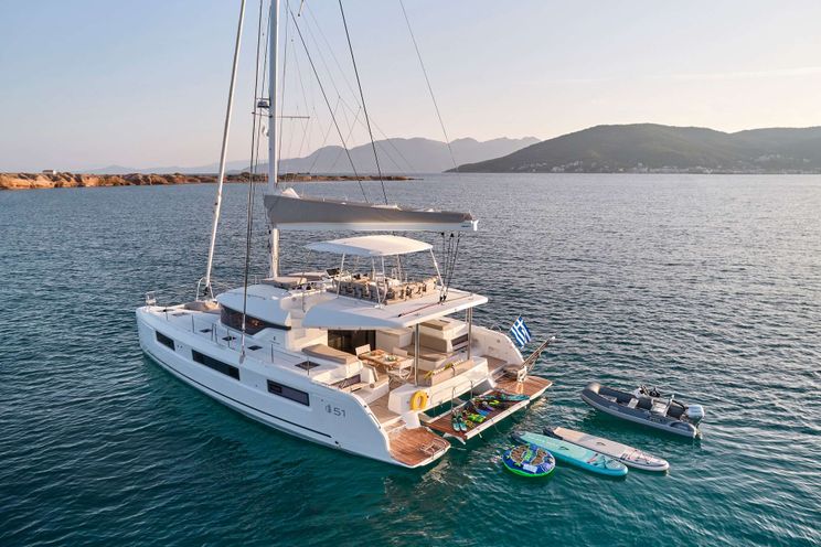 Charter Yacht EFKRATI - Lagoon 51 - 6 Cabins - Athens - Santorini