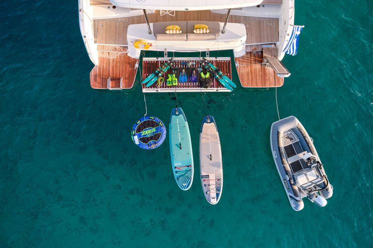 Charter Yacht EFKRATI - Lagoon 51 - 6 Cabins - Athens - Santorini