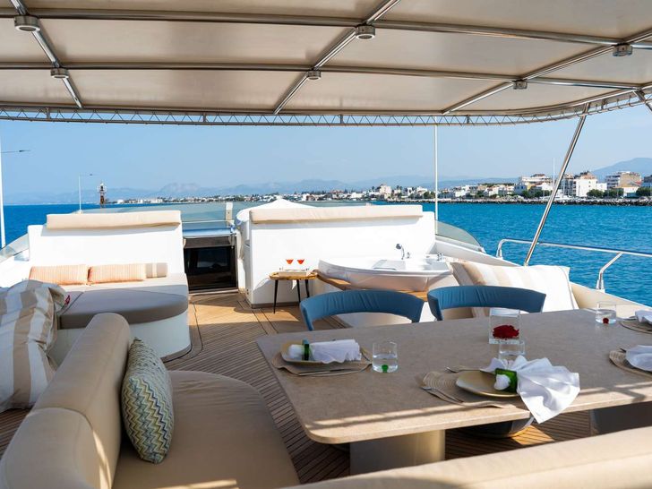 AQUILA Baglietto 37m - flybridge AQUILA Baglietto 37m - flybridge
