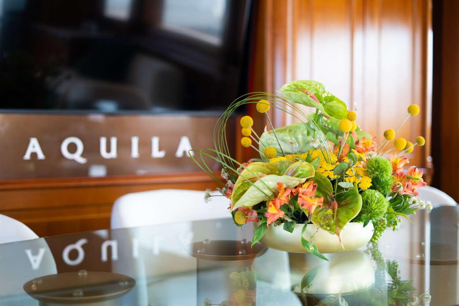 AQUILA Baglietto 37m - interior details