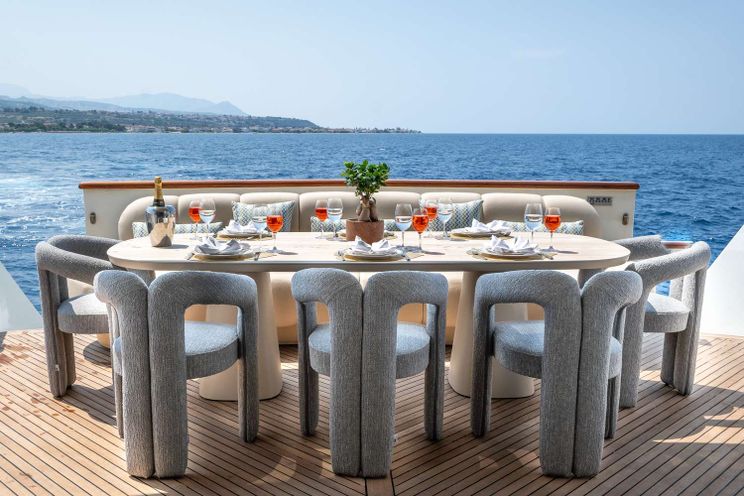 Charter Yacht AQUILA - Baglietto 37m - 5 Cabins - Piraeus - Athens - Mykonos - Paros - Cyclades - Aegean - Greece