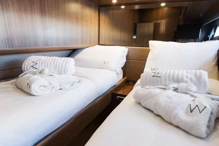 Charter Yacht W - Riva 20 m - Athens - Santorini - Greece
