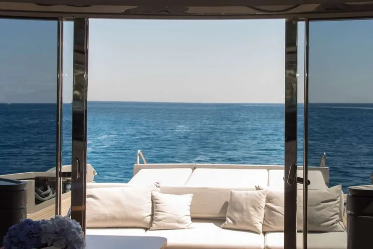 Charter Yacht W - Riva 20 m - Athens - Santorini - Greece