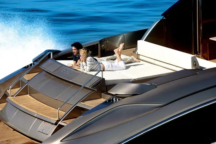 Charter Yacht W - Riva 20 m - Athens - Santorini - Greece