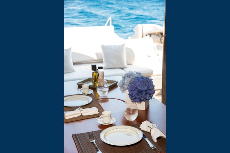 Charter Yacht W - Riva 20 m - Athens - Santorini - Greece